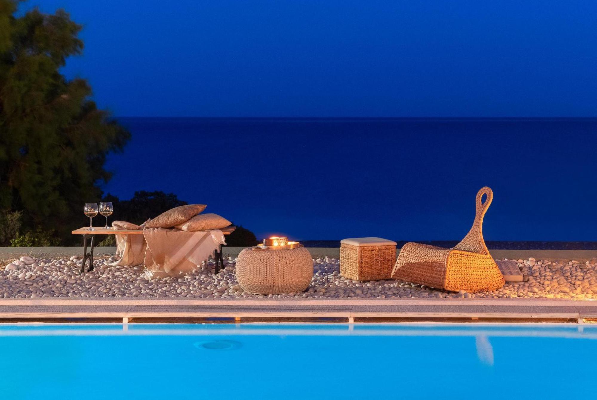 Villa Sevil Lakhania Esterno foto